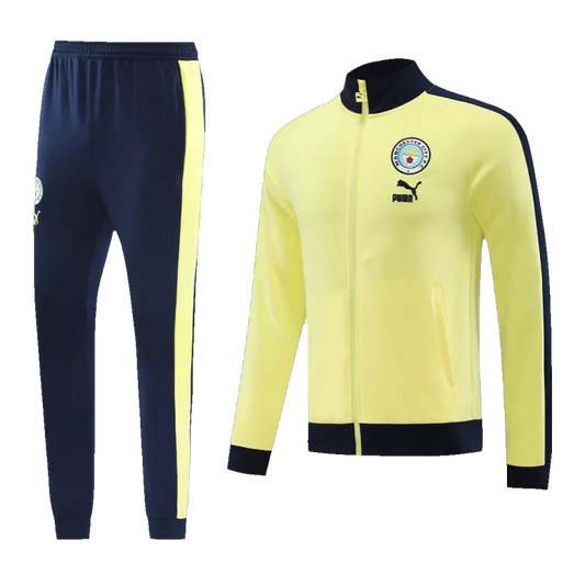 Manchester City Tracksuit 2023/24 Yellow Men's