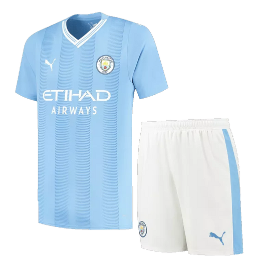 Manchester City Home Kit 2023/24 Blue Men's - The World Jerseys