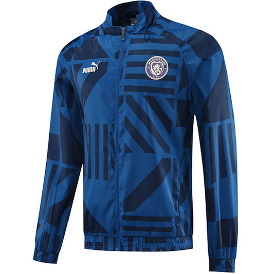 Manchester City Windbreaker Jacket 2023/24 Dark Blue Men's