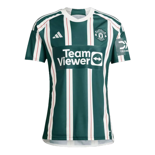 Manchester United Away Jersey 2023/24 Green Men's
