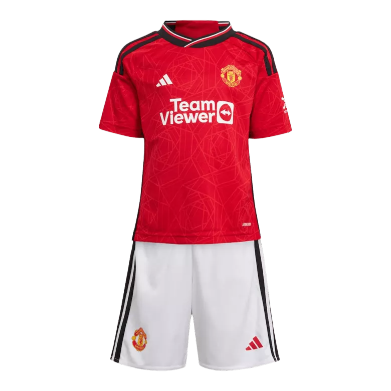 Manchester United Home Kit 2023/24 Red Kids - The World Jerseys
