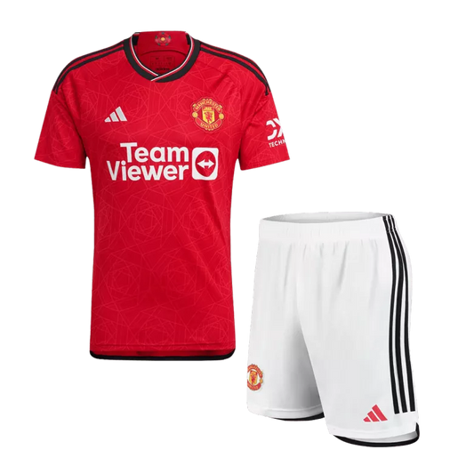 Manchester United Home Kit 2023/24 Red Men's - The World Jerseys
