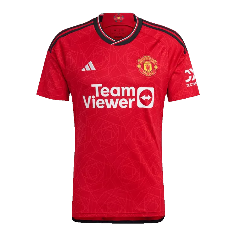 Manchester United B.FERNANDES #8 Home Jersey 2023/24 Red Men's - The World Jerseys