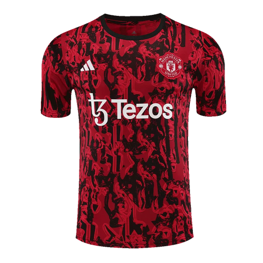 Manchester United Pre-Match Jersey 2023/24 Red Men's - The World Jerseys