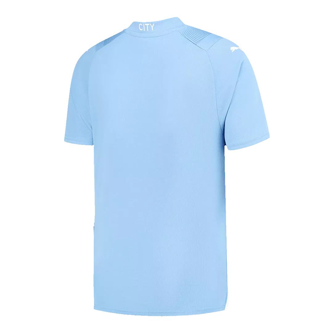Manchester City RODRIGO #16 Home Jersey 2023/24 Blue Men's - The World Jerseys