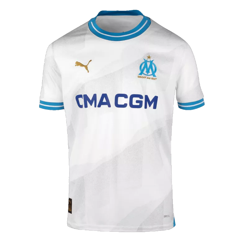 Marseille RENAN LODI #12 Home Jersey 2023/24 White Men's