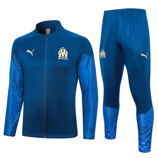 Marseille Tracksuit 2023/24 Blue Men's