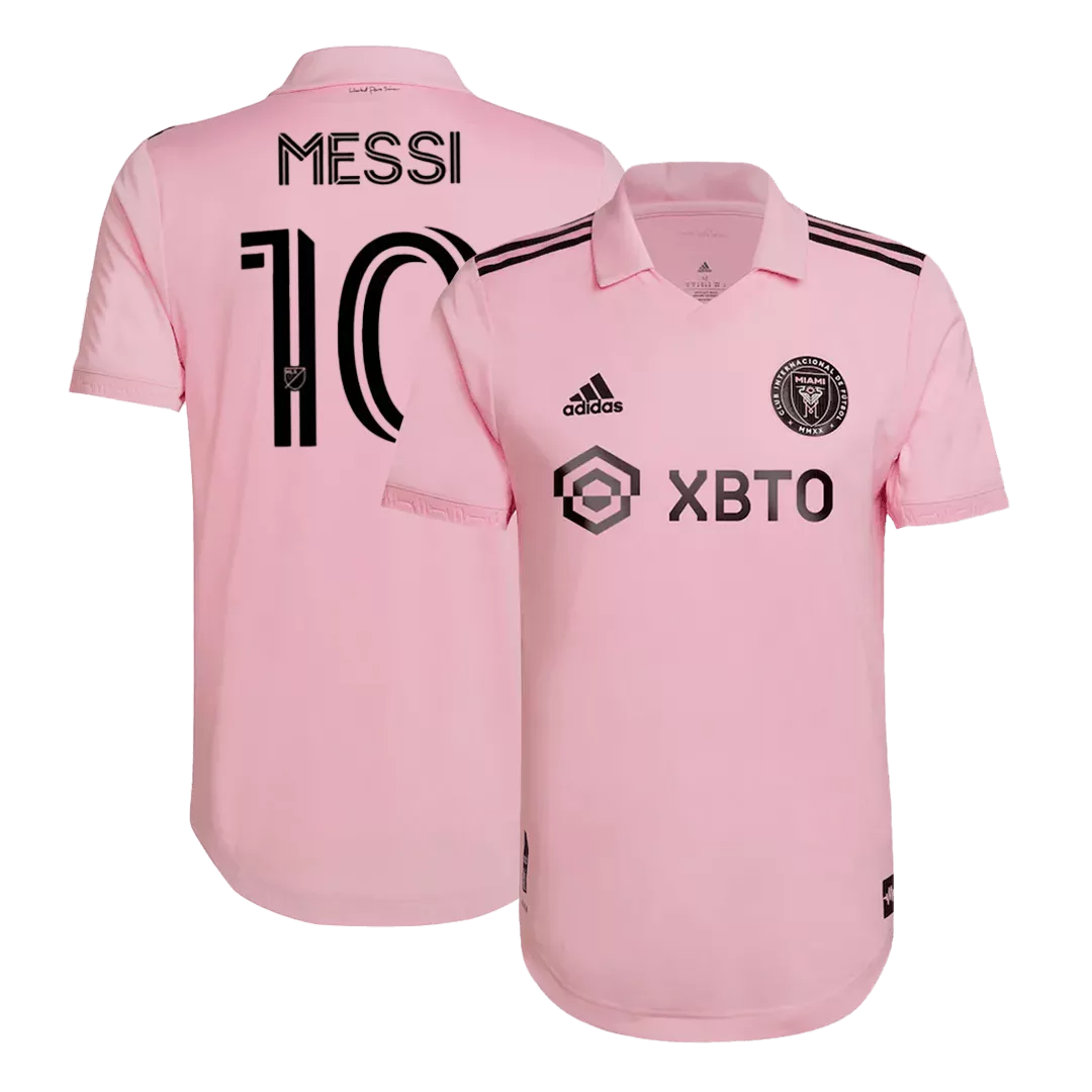 Inter Miami MESSI #10 The Heart Beat Jersey Player's Version 2023 Pink Men's