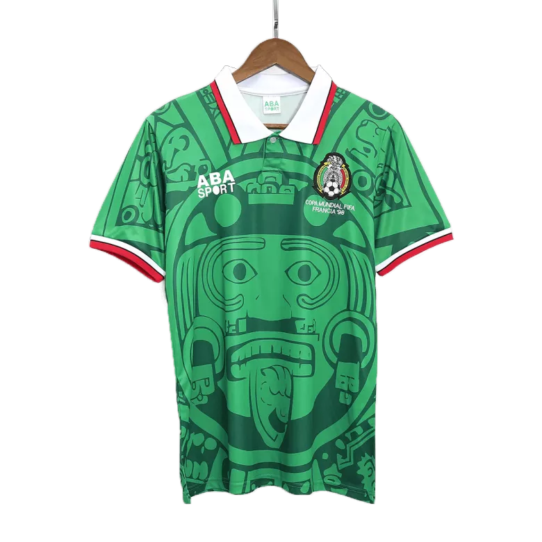 Mexico Retro Home Jersey 1998 Green Men's