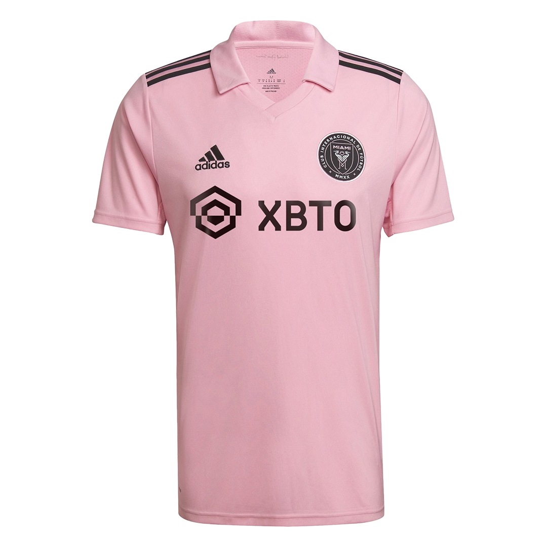 Inter Miami MESSI #10 The Heart Beat Jersey 2023 Pink Men's