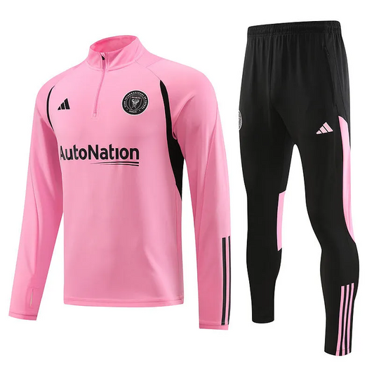 Inter Miami CF Home 1/4 Zip Tracksuit 2023/24 Pink Men's - The World Jerseys