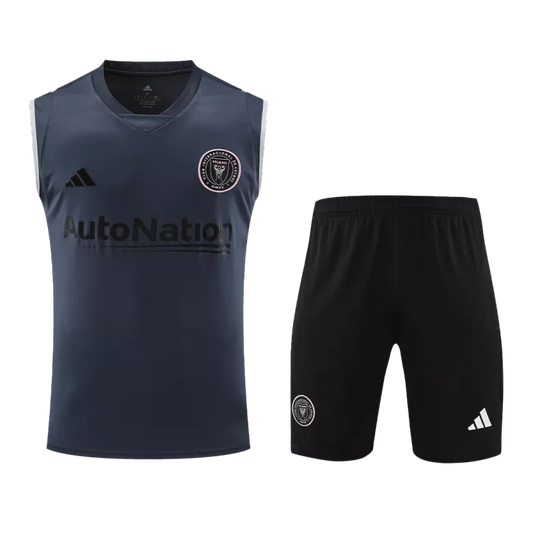 Inter Miami Pre-Match Sleeveless Kit 2023 Grey Men's