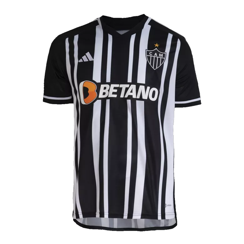 Atletico Mineiro Home Jersey 2023/24 Black & White Men's - The World Jerseys