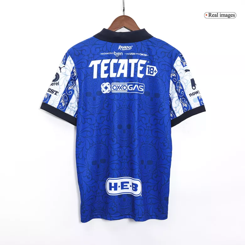 Monterrey Day of the Dead Jersey 2023/24 White & Blue Men's