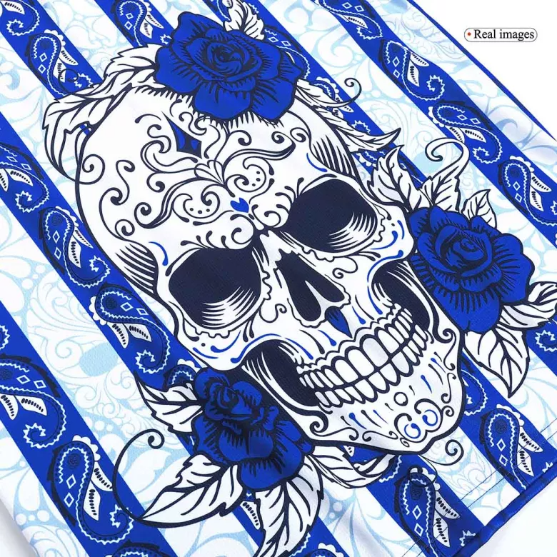 Monterrey Day of the Dead Jersey 2023/24 White & Blue Men's