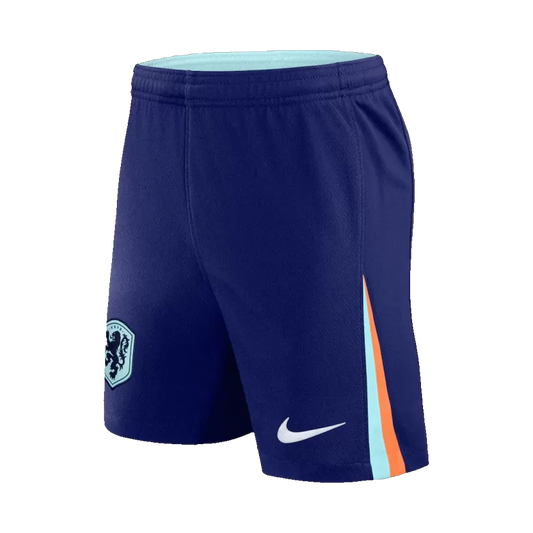 Netherlands Away Shorts Euro 2024 Blue Men's