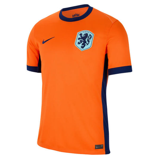 Netherlands Home Jersey Euro 2024 Orange Men's