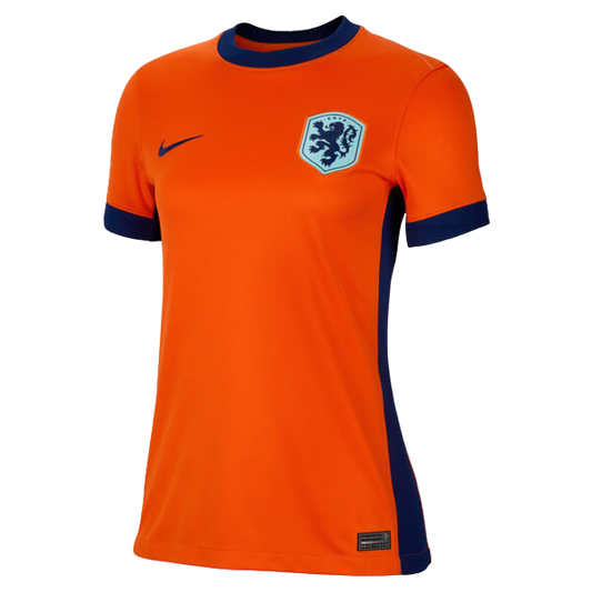 Netherlands Home Jersey Euro 2024 Orange Women's
