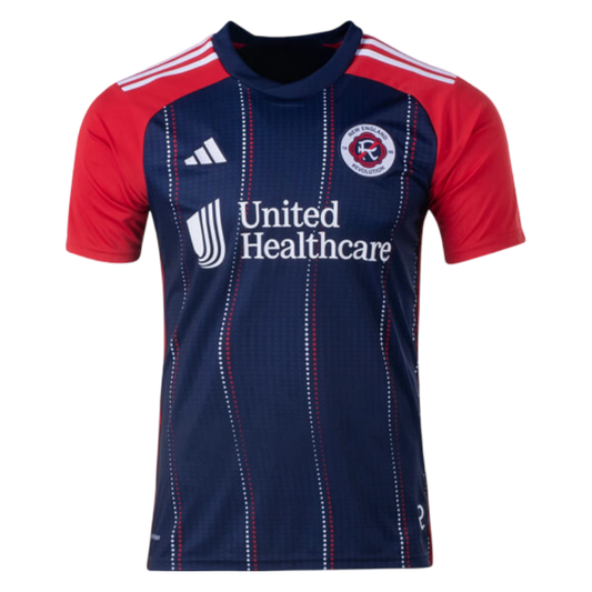 New England Revolution Home Jersey 2024/25 Navy & Red Men's