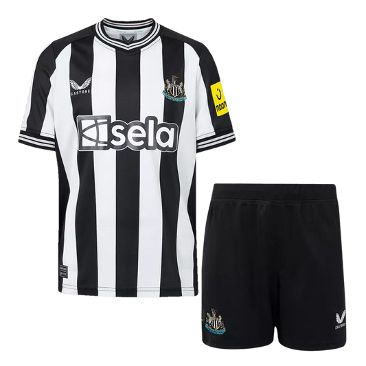 Newcastle Home Kit 2023/24 White & Black Men's - The World Jerseys