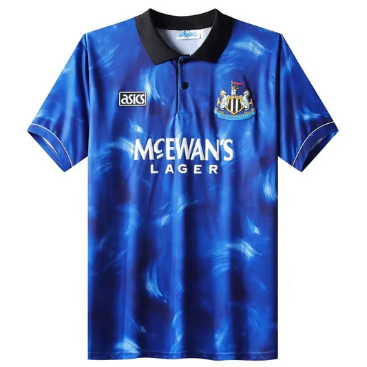 Newcastle Retro Away Jersey 1993/94 Blue Men's