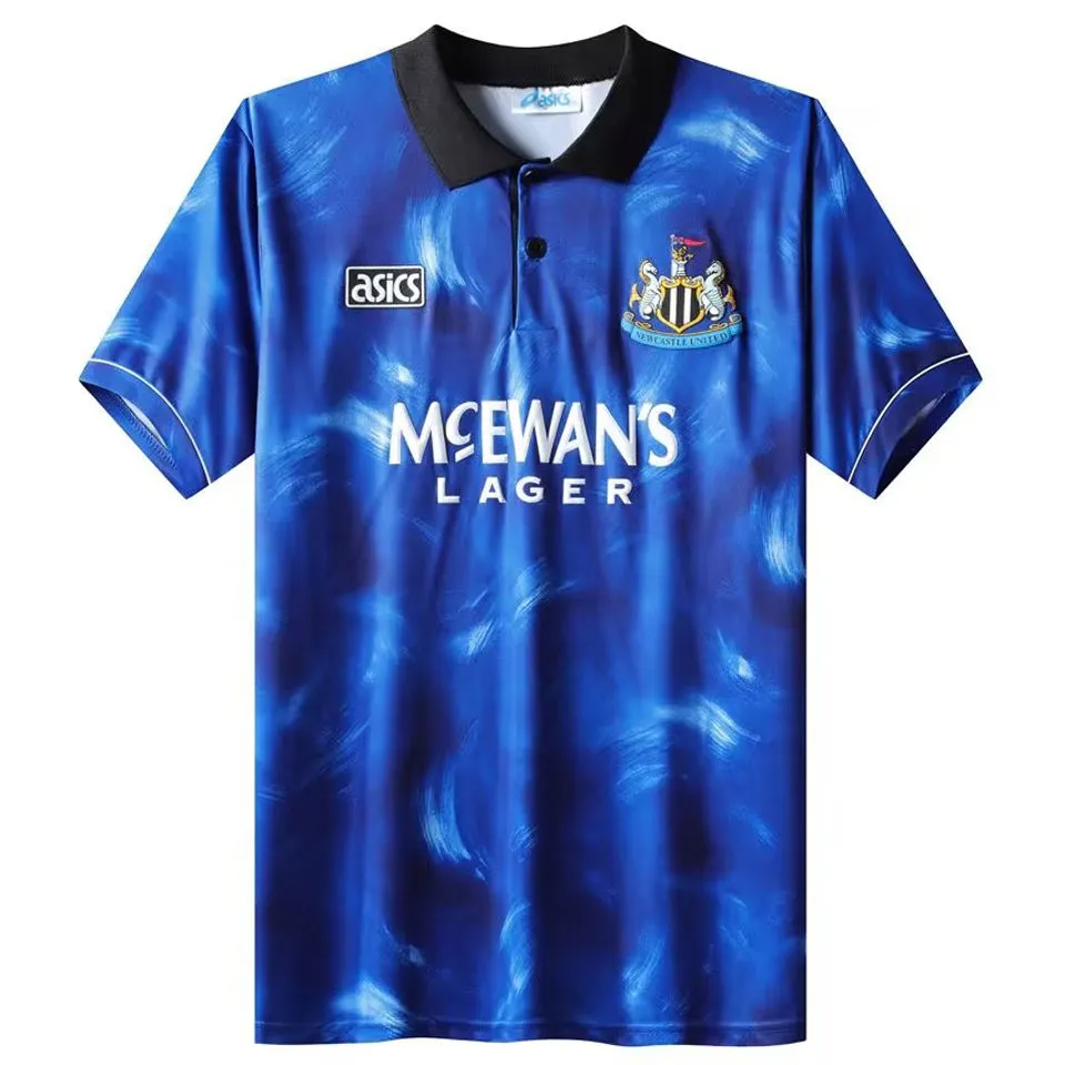 Newcastle Retro Away Jersey 1993/94 Blue Men's
