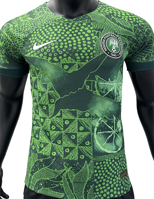 Nigeria Home Jersey Player's Version 2023/24 Green Men's
