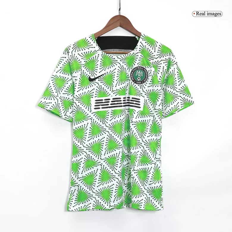 Nigeria Pre-Match Jersey 2023/24 Green & White Men's