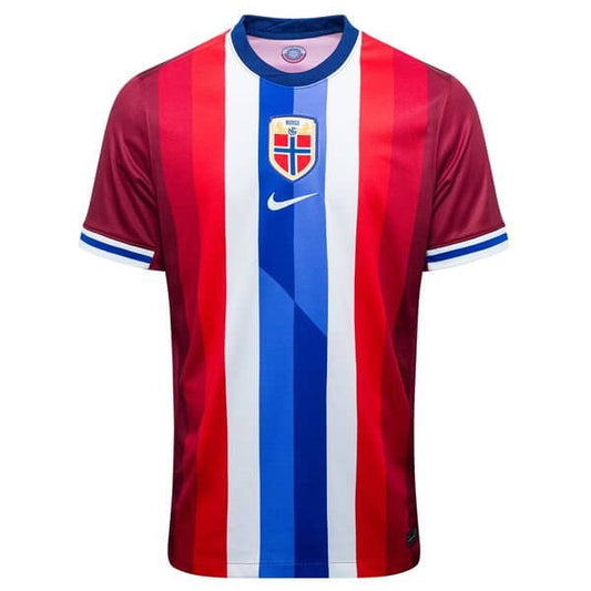 Norway Home Jersey 2024/25 Red & Blue Men's