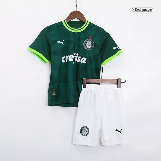 Palmeiras Home Kit 2023/24 Green Kids