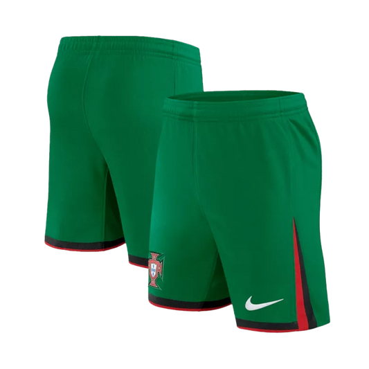 Portugal Home Shorts Euro 2024 Green Men's