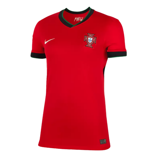 Portugal Home Jersey Euro 2024 Red Women's