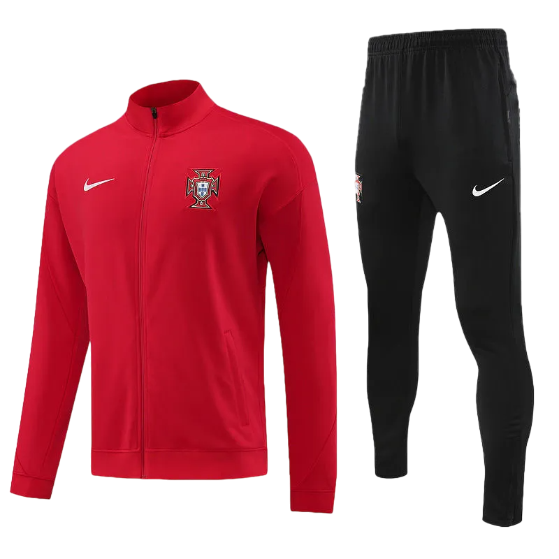 Portugal Home Tracksuit 2024/25 Red Men's