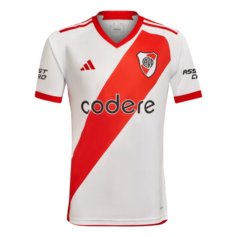 River Plate Home Jersey 2023/24 White & Red Men's - The World Jerseys