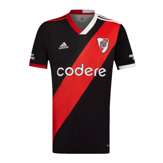 River Plate Third Jersey 2023/24 Black & Red Men's