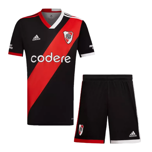 River Plate Third Kit 2023/24 Black & Red Men's