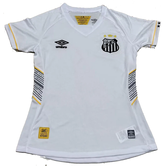 Santos FC Home Jersey 2023/24 White Women's - The World Jerseys