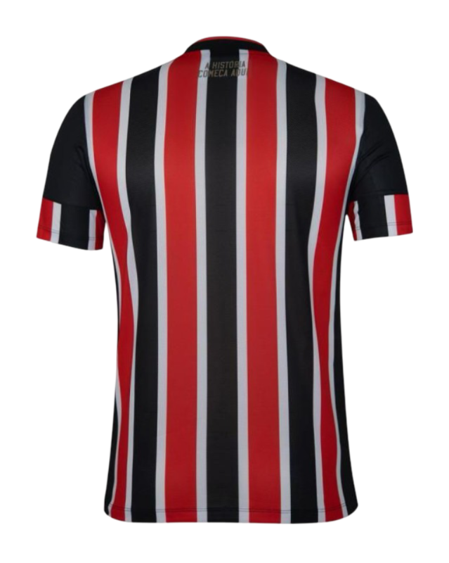 Sao Paulo FC Away Jersey Player's Version 2024/25 Red & Black Men's