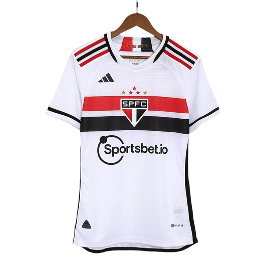 Sao Paulo FC Home Jersey Player's Version 2023/24 White Men's