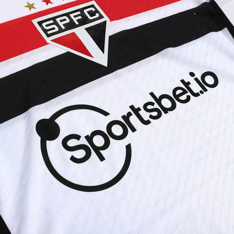 Sao Paulo FC Home Jersey Player's Version 2023/24 White Men's - The World Jerseys