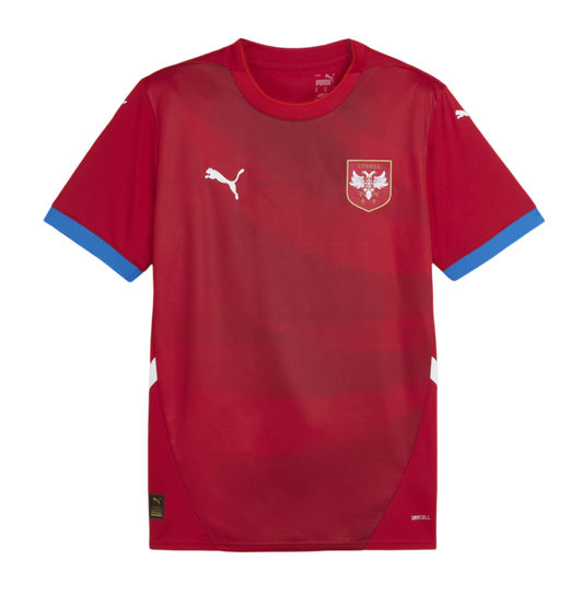 Serbia Home Jersey Euro 2024 Red Men's