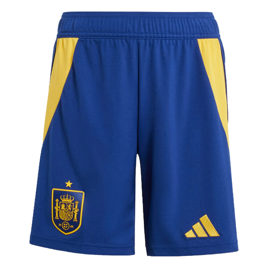 Spain Home Shorts Euro 2024 Blue Men's