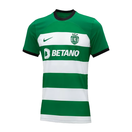Sporting CP Home Jersey 2023/24 Green & White Men's - The World Jerseys