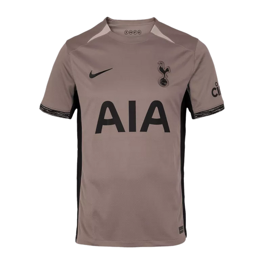 Tottenham Hotspur Third Jersey 2023/24 Grey Brown Men's - The World Jerseys