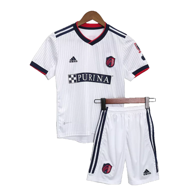 St. Louis City Away Kit 2023 White Kids - The World Jerseys