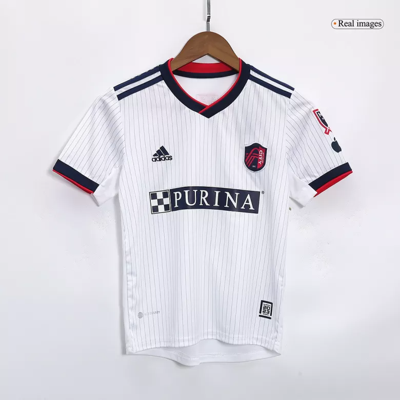 St. Louis City Away Kit 2023 White Kids - The World Jerseys