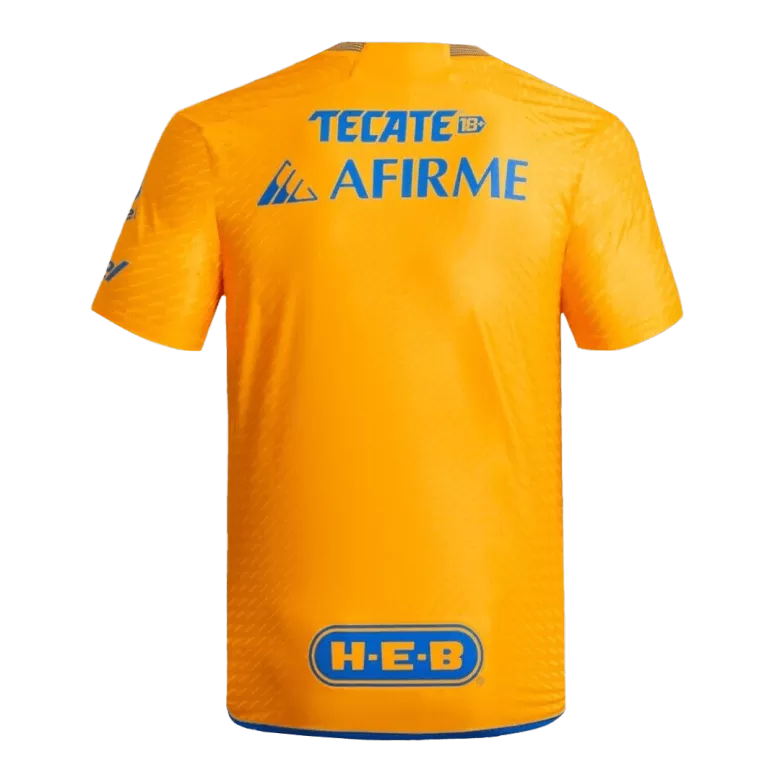 Tigres UANL Home Jersey Player's Version 2023/24 Yellow & Blue Men's - The World Jerseys