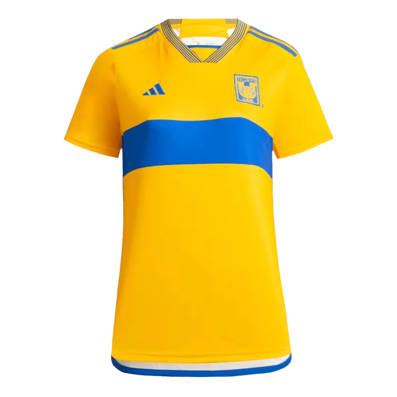 Tigres UANL Home Jersey 2023/24 Yellow & Blue Women's - The World Jerseys