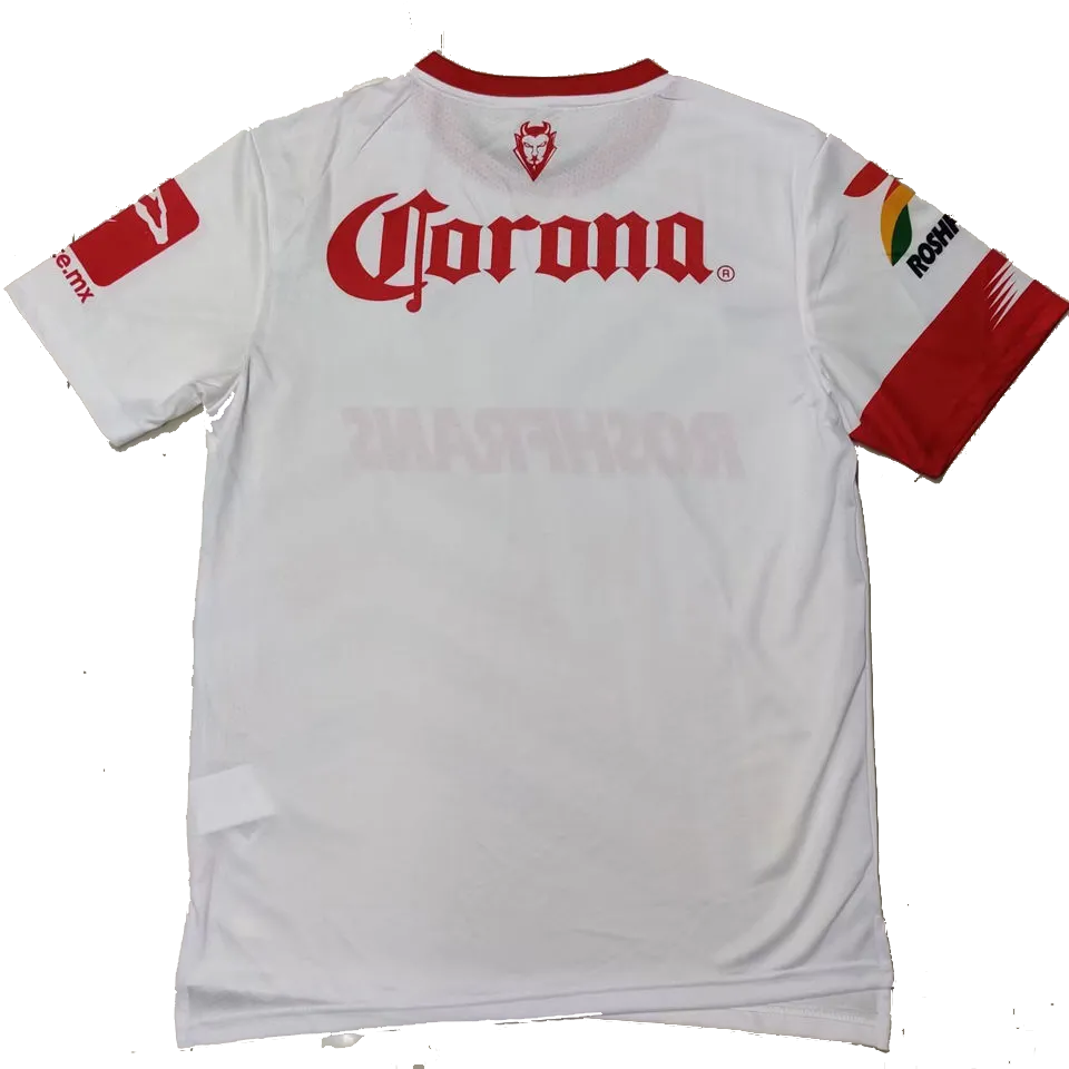 Deportivo Toluca Away Jersey 2023/24 White Men's - The World Jerseys