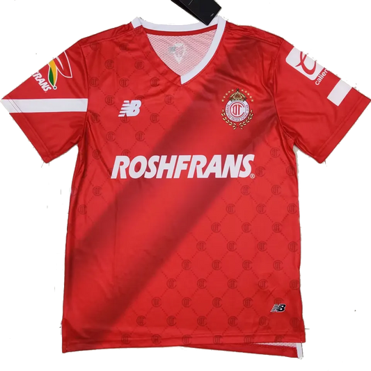Deportivo Toluca Home Jersey 2023/24 Red Men's